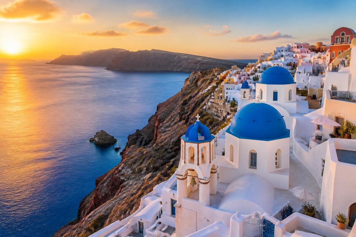 Santorini, Cyclades, Greece
